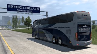 Marcopolo 180 G7 Plus  ETN  Tampico  Guadalajara  American Truck Simulator [upl. by Truitt2]