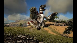 Late Night Gaming ARK Ragnarok Deinonychus Update [upl. by Younger]