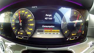 2017 MercedesBenz E220d Coupé acceleration [upl. by Pejsach]