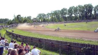 Speedway Champion Gerd Riss auf der Sandbahn in Altrip [upl. by Anhoj]