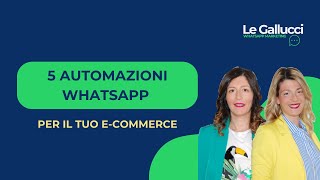 WhatsApp Marketing Automation per eCommerce [upl. by Valenta]