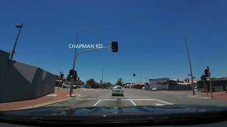 Driving around Geraldton Western Australia [upl. by Eibob]