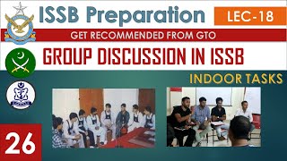 Part 26ISSB Lecture 18 Group DiscussionGTOs taskPMA LCPAF GDP CAE Navy [upl. by Lesley]