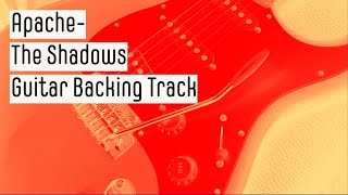 Apache The Shadows Guitar Backing Track [upl. by Rehc327]