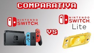 Diferencias entre Nintendo Switch y Nintendo Switch Lite  Comparativa [upl. by Nnailuj]