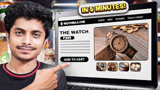 Full Shopify Store Setup in 5 Minutes  Shopify Store Kaise Banaye  Hindi 2024 [upl. by Mahan]