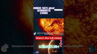 Curious facts about geomagnetic storms Part 1 storm nasa spacex universe space planet star [upl. by Joost620]