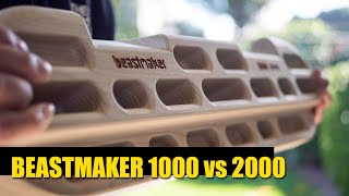 Beastmaker 1000 vs 2000  The Best Hangboard To LEVEL UP Your Climbing [upl. by Leonor]