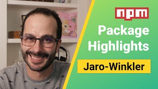 npm Package Highlights  jaro winkler [upl. by Nsaj503]