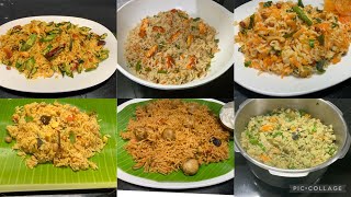 Lunch boxக்கு இப்படி விதவிதமா செஞ்சு கொடுங்க6 days 6 lunchbox recipesvarietyrice lunchbox recipes [upl. by Stevie]