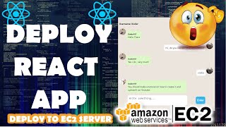 Deploy A Fullstack REACT APP on AWS EC2 [upl. by Suez]