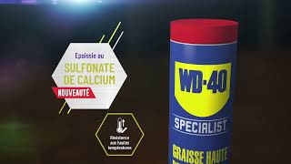 Graisse Haute Performance Multifonction WD40 SPECIALIST le nouvel allié pour travaux exigeants [upl. by Henryetta]