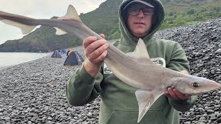 Minehead Festival Fishing Bristol Channel  300lbs Beast Lost on Bossington Smoothound [upl. by Aeli]