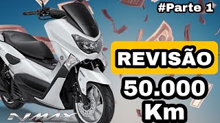 Revisão de 50000Km  Descobrimos várias coisas erradas e surpresas na Nmax 160 nmax scooter [upl. by Anitsyrk]