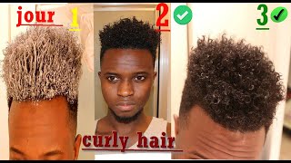 COMMENT BOUCLER SES CHEVEUX HOMME \ CURLY HAIR [upl. by Hungarian]