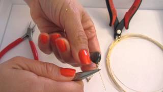 How To Wire Wrap Briolettes or Drops [upl. by Eisen520]