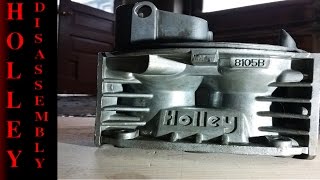 Holley Carburetor Disassembly [upl. by Weatherby]