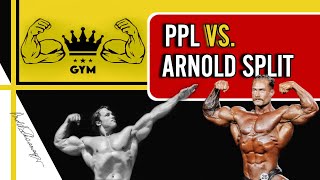 LA RUTINA PERFECTA  PPL vs ARNOLD SPLIT [upl. by Haeli]