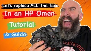 How to Install and Setup All Fans in an HP Omen 25L  30L Tutorial amp Guide [upl. by Berthold996]