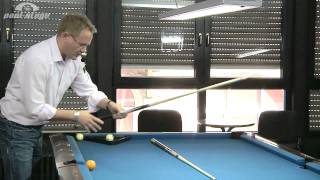 MasséStöße von Ralph Eckert Pool Billard Training [upl. by Bourque350]