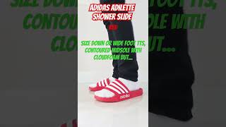 Sizing amp Review Adidas Adilette Shower Slide Worth Copping🚿 shorts adidas slides yeezy viral [upl. by Corkhill920]