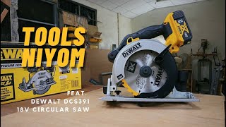 ทูลส์นิยม EP3 Dewalt DCS391 18v circular saw [upl. by Einama379]