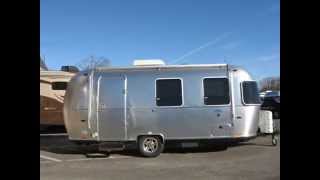 2012 Airstream Sport 22FB Bambi Ultralight Small Camping Trailer RV Jeep Land Rover [upl. by Elocin]