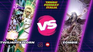 YUGIOH Tengu Format Italia Twilightsworn Federico C vs Zombie Alessandro DG Local Rome [upl. by Ahcsrop]