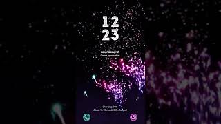 Samsung ThemesVideo Theme EiD  Neon New Year [upl. by Ahsekad81]