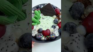 Mint Choco cooking easycooking recipe recipes easyrecipe yoghurt sweet diet dietfood [upl. by Nyleaj]