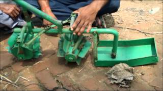 Use of Cono weeder in SRI Jeevika Nalanda Bihar [upl. by Aihsiym676]