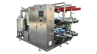 High temperature and short time sterilization machine for high viscosity products——Ftherm® X Votator [upl. by Dryden394]