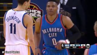 Oklahoma City Thunder vs Golden State Warriors Full Game Highlights March 3 2016 NBA [upl. by Collimore]