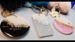 Resin keychain  How to make resin keycahin [upl. by Pugh]