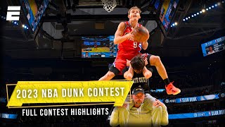 Highlights from the 2023 NBA Dunk Contest 🏆  NBA on ESPN [upl. by Buddie]