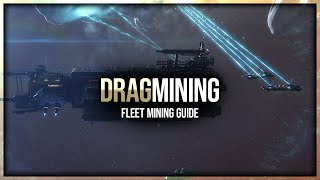 Eve Online  Fleet Drag Mining  How To Guide [upl. by Irabaj898]