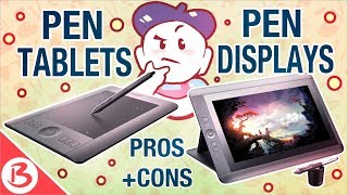 REGULAR ART TABLETS VS SCREEN TABLETS  HOW THEY WORK  PROS AND CONS [upl. by Ardnyk]