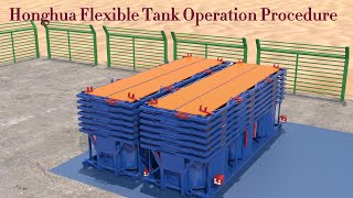 Honghua Flexible Tank Operation Procedure [upl. by Sucram227]