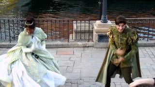 Princess amp The Frog Parade at Disneyland Part 1 of 2 [upl. by Anaicul]