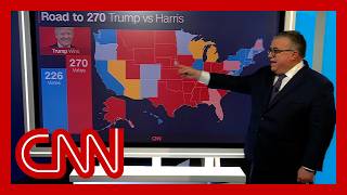 The most likely paths to electoral victory for Trump and Harris [upl. by Ollehto12]