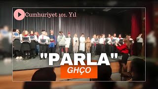 Gürsu Hamdi Çalış Ortaokulu Korosu  PARLA 29 Ekim Cumhuriyet Bayramı Kutlaması [upl. by Llewon465]