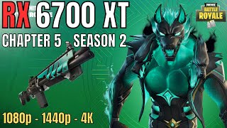 RX 6700 XT FORTNITE SEASON 2  1080p 1440p 4K [upl. by Enidlarej]