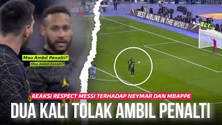 “Gak Mau Lukai Perasaan Ronaldo” Reaksi Respect Messi Saat Neymar Berikan Bola Penalti Kepadanya [upl. by Walburga934]