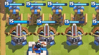 playing clash of clans in clash royale [upl. by Inaluahek969]