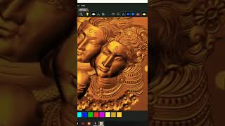 Mahadev in Artcamartcam cnc viral youtubeshorts viralshorts bholenath [upl. by Thorstein]