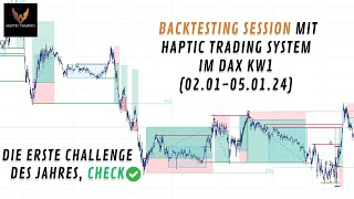 Backtesting erste Woche 2024 Haptic Trading System  DIREKT PLUS 10  💸 [upl. by Eeram]