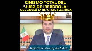 CINISMO TOTAL DEL JUEZ DE IBERDROLA QUE ANULÓ LA REFORMA ELÉCTRICA [upl. by Eenert]