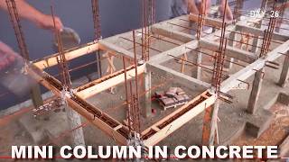 How to BUILD EMPIRE STATE CONCRETE COLUMNS [upl. by Alverta]