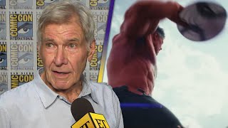 Harrison Ford Reacts to His Red Hulk Transformation in Captain America 4 Exclusive [upl. by Arvid]