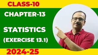 Statistics  Chapter 13  Exercise 131 QNo 1 to QNo 4  Mean  202425  Class 10 [upl. by Aivull]